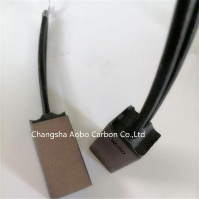 Metal carbon brush MG50 for asynchronous motor slip ring and charging generator
