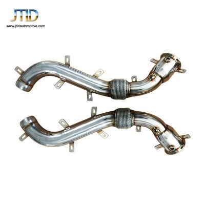 Stainless Steel Exhaust Downpipe High Performance Sport Car Downpipe Fit for Mclaren 570s