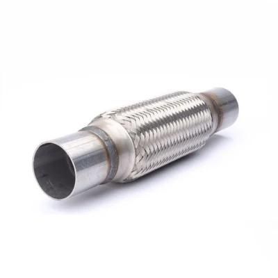 304 Stainless Steel Exhaust Flex Pipe with Interlock and Nipple