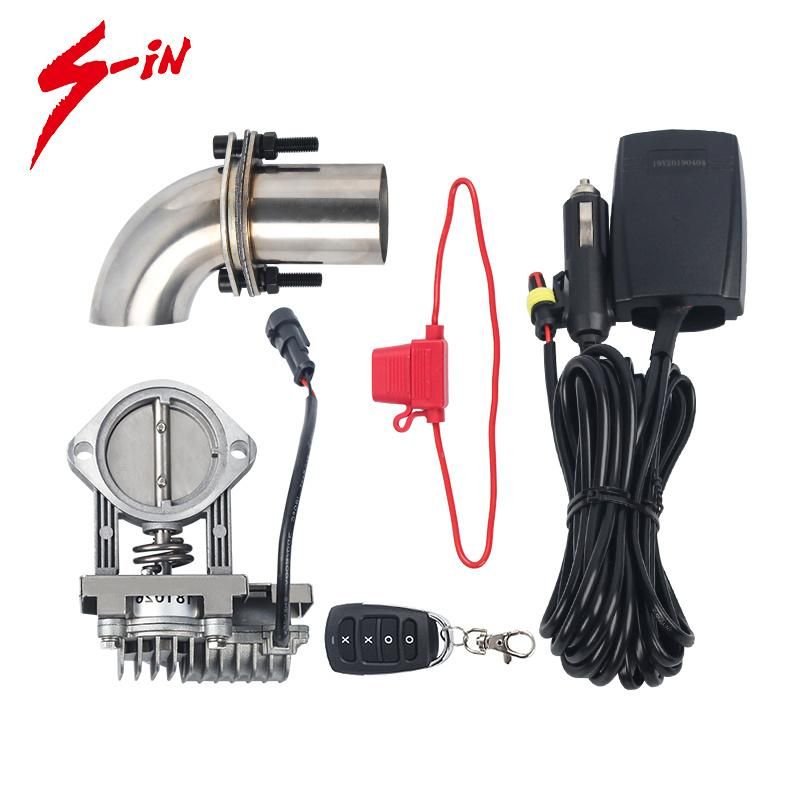 Origin China Exhaust Vacuum Valved Muffler with Remote Control