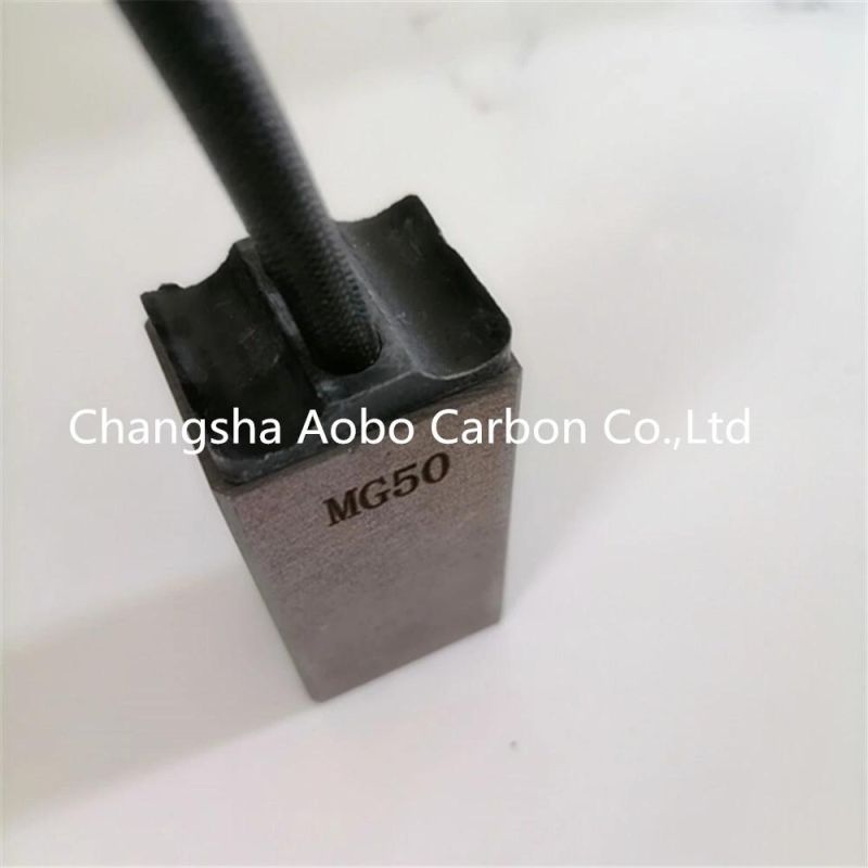 MG50 copper graphite carbon brush MG50 for sales