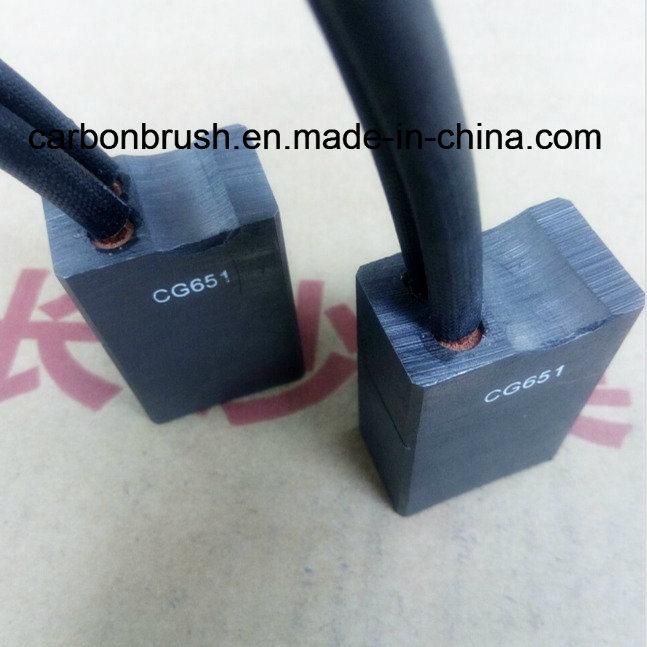 Manufacturer Copper Carbon Brush CG651 For Motor
