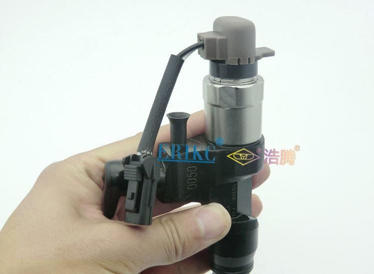 Erikc 6350 Fuel Pump Injector 095000-6350 (23670-E0050) Auto Engine Diesel Injection Assembly 0950006350 Inyector for Hino J05e, Hino J06, Kobelco Excavator