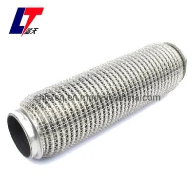 Stainless Steel Mesh Car Muffler Silencer Flexible Pipe/Exhaust Flex Pipe 2&quot;X8&quot;