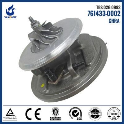 Turbocharger cartridge for Ssang-Yong Actyon 2.0 Xdi 141 HP 761433-0002 761433-0003 turbo