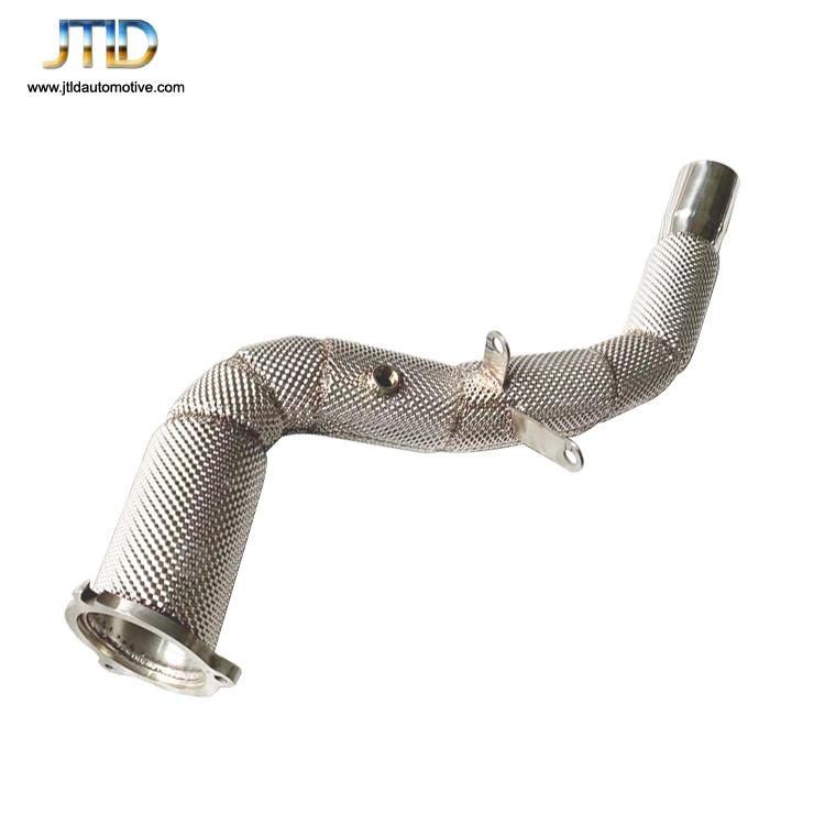 China Factory Price High Flow Exhaust Downpipes for Jaguar Xe 2.0