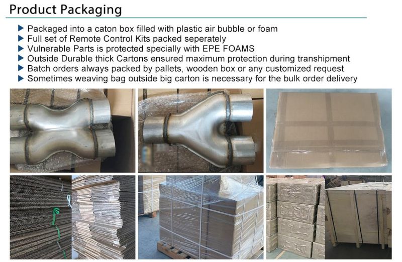 Universal Stainless Steel X Pipe 2.5 Inch Exhaust Stamped X Pipe