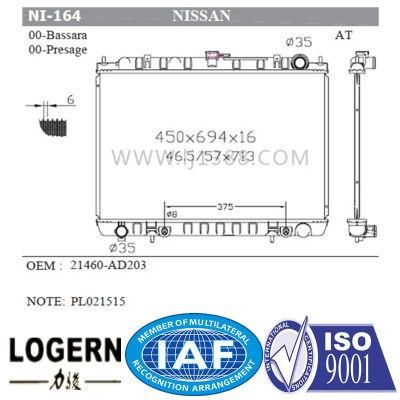 Mechanical Car Radiator for Nissan Bassara/Presaga&prime;00- at