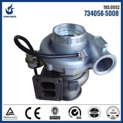 for Caterpillar turbocharger GT37 D9-350 supercharger turbine parts 734056-5008