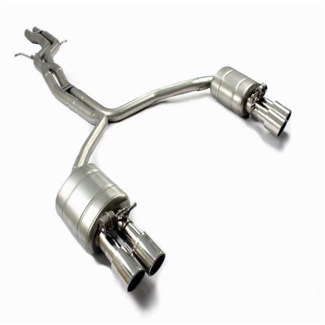 Stainless Steel Exhaust System for Audi A6 A7 3.0t 2016+