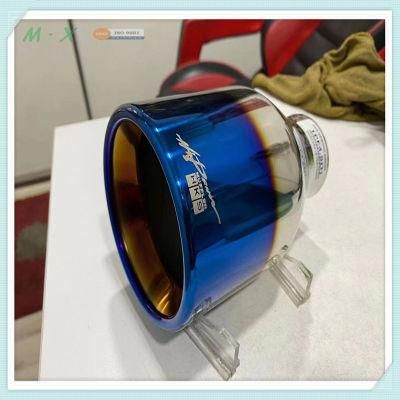 High Quality Exhaust Tips Customizable Stainless Steel 304/201 Polished Exhaust Tip for Hks