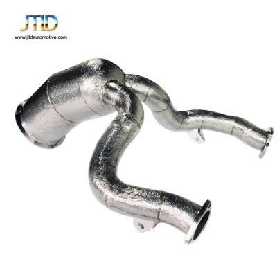 High Quality Stainless Steel Exhaust Downpipe for Audi A7 C8 3.0 2010+
