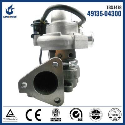 Hyundai TF035 Water cooled engine D4BH power 73 KW 99 HP 49135-04300 2820042650 cartridge CHRA turbo parts turbocharger for sale