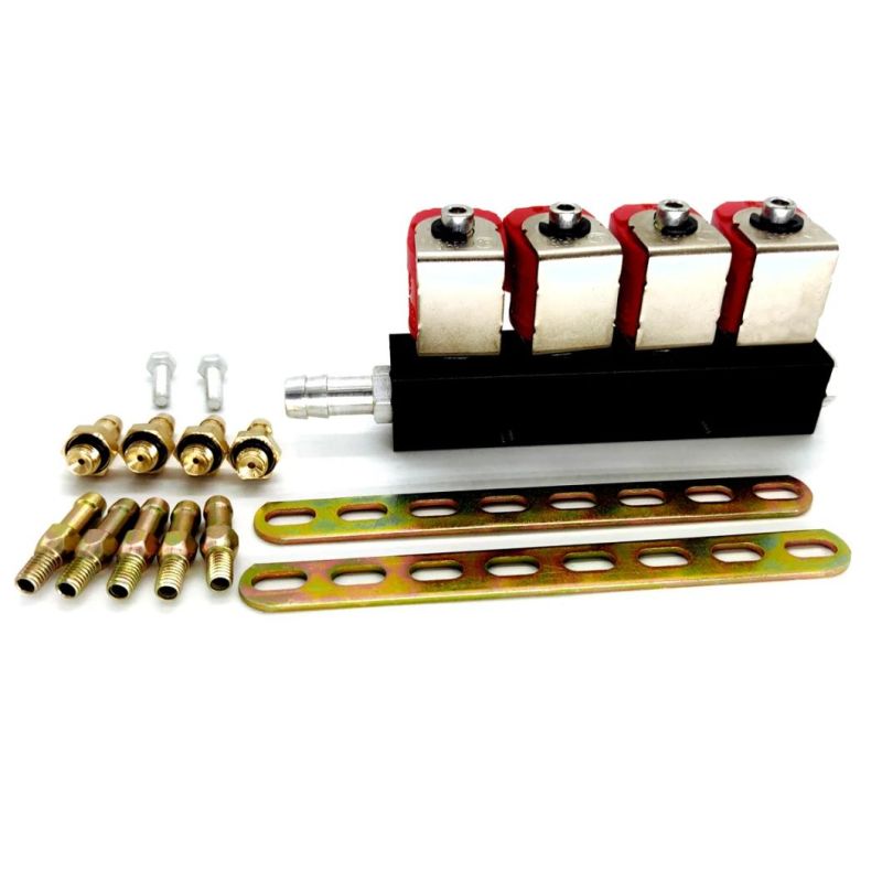 Llano Red Ln-Lvtk04 Injector Rail for Sequential Injector System