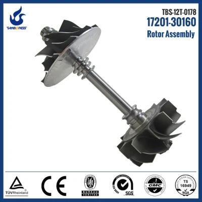 Turbo Rotor Assembly for Toyota Hilux CT16V 1KD 17201-30100 17201-30160