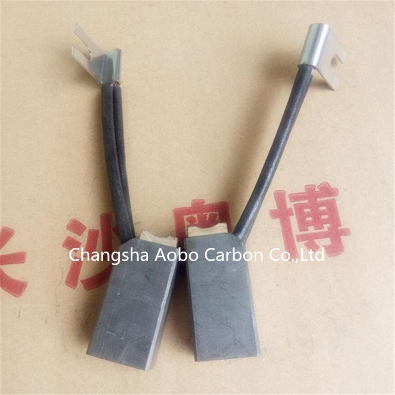 High quality metal graphite carbon brush J206 for DC motor