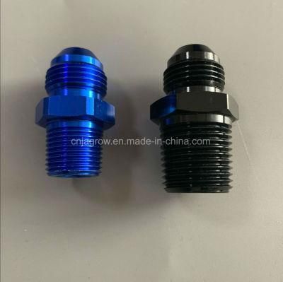 Aluminum 8an to 3/8&prime;&prime; 1/2&prime;&prime; NPT Adapter