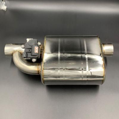 Exhaust Vacuum Valved Muffler with Remote Control