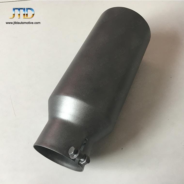 4" Inlet Exhaust Tip Black Coated Exhaust Tip Truck Exhaust Tip