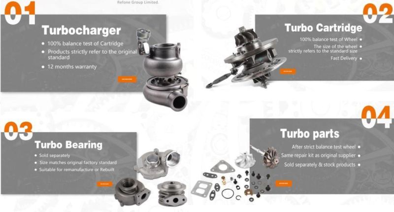 New Turbo Cartrigde Chra Gt1241z 756068-5001s 036145701 for Volkswagen Parati 1.0L