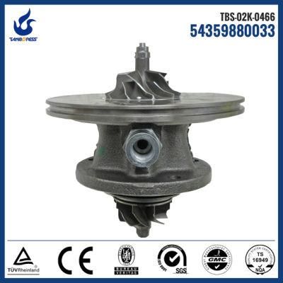Turbocharger cartridge for Dacia Renault KP35-1672DBK200.82ACAXD K9K 54359880033 54359700033 54359980033