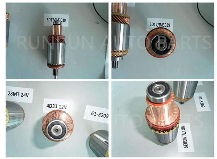 Im3039 61-8311 12V Armature with Bearing for Mitsubishi Fuso Starter