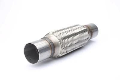 Stainless Steel Car Exhaust Braided Flex Pipe with Nipple