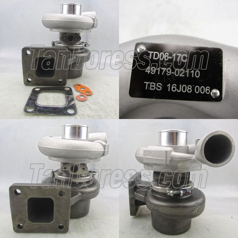 Turbocharger Chra TD06-17C-10 Mitsubishi Auto Turbo 49179-02110 49179-09400 4917902110 4917909400