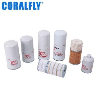 Coralfly Filters Truck Diesel Generator Filters for Fleetguard Fs1216 Fs1003 Fs1040 Lf3345 Lf3349 Lf777 Lf670 Lf9009 FF5421 Fs53014