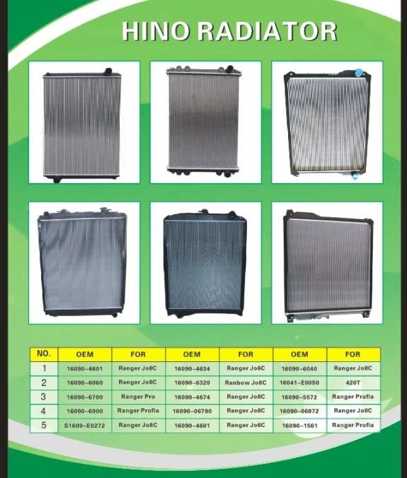 Japanese Technology Truck Radiators Fuso Radiator International Truck Radiator OE Number Me298154