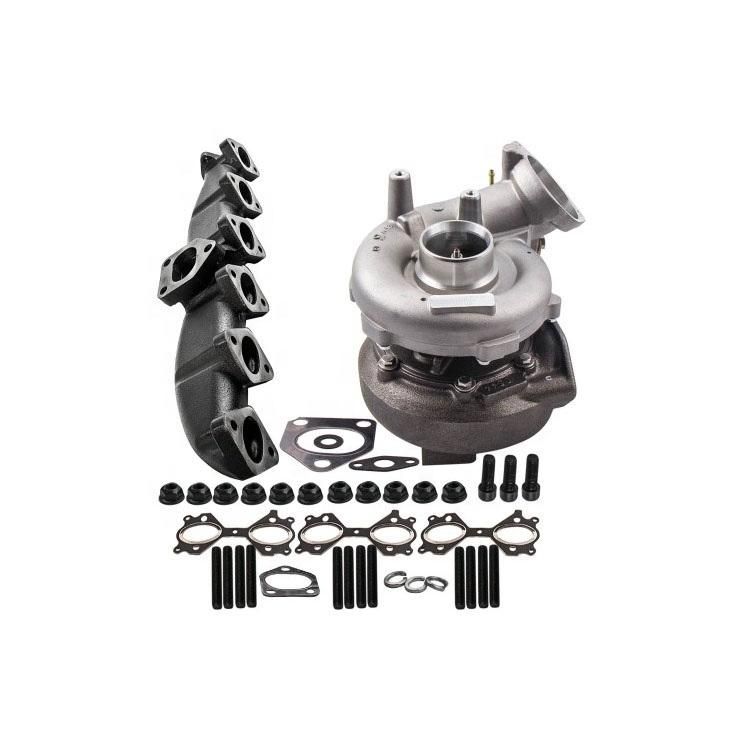 Turbo Turbocharger and Exhaust Manifold for BMW E53 X5 SUV 218 HP 3.0d M57n 742417 11652243402 753392-5018s 1162779177