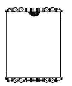 Truck Radiator-Freightliner Century/Columbia Series OE# 376761571