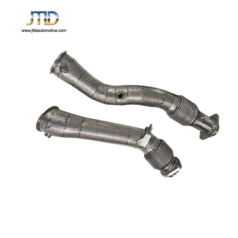 Stainless Steel 304 3.0′ Catless Downpipe for BMW F97 F98 X3m X4m 3.0t 2019+