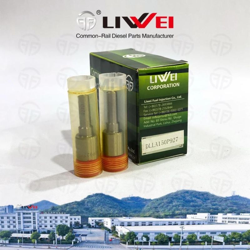 Liwei Brand Common Rail Diesel Nozzle Dlla 150p 927 Dlla 150p927 for Injector 095000-6222/594# for FAW Heavy Truck