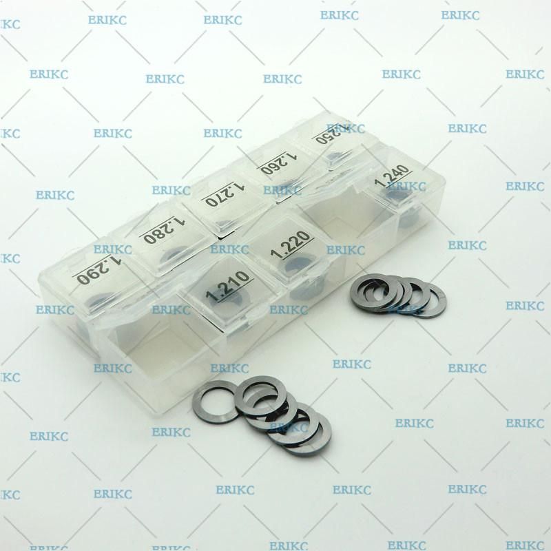 Erikc B31 Diesel Injector Washer and Fuel Injection Shim Kits, Different Types of Gasket Size: 1.20mm--1.29mm
