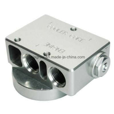 Oil Filter Sandwich Adapter for High Quality Oil Filter Remote Block with Thermostat Orb Female