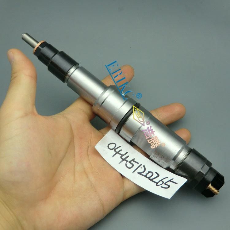 Erikc 0445 120 265 Fuel Injector Assembly 0445120265 Bosch Injector 0 445 120 265 (612630090028) Fuel Injector Diesel 00986ad1016 for Weichai Foton JAC