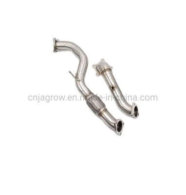 Stainless Catless Down Pipe Downpipe for Honda Civic 16-18 1.5 Turbo Ex Si FC Fk7