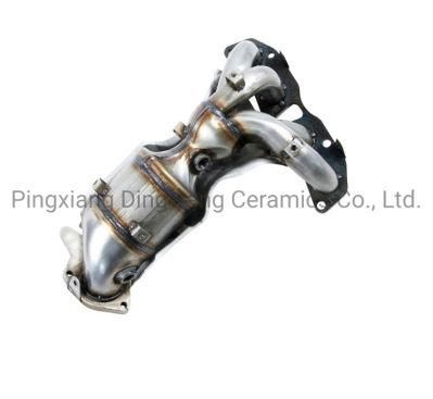 Fit 2009-2017 Nissan Xtrail 2.5 Exhaust Manifold with Integrated Catalytic Converter