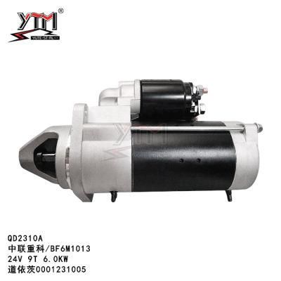 Ytm Starter Motor Qd2310A - Cw/24V/9t/4.0kw Same as Original Engine Parts for OE 0001231005