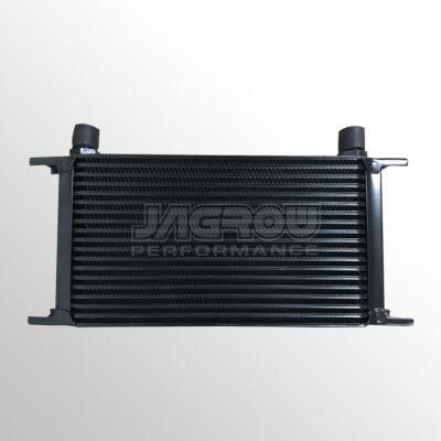 Car Racing Aluminum Universal Plate and Fin 19 Row Transmission Oil Cooler