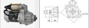 Auto Starter Motor for Mitsubishi 6D16