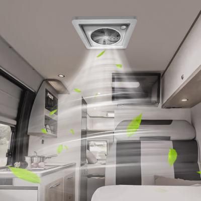 14inch OEM Ceiling Fan for Camper Trailer Truck Van, Caravan Roof Ventilation Fan with Remote Control