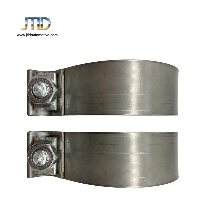Auto Parts Universal Stainless Steel Clamp 76mm Exhaust Pipe Joint Clamp