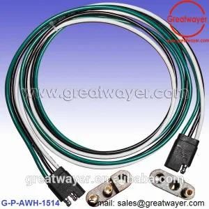 12 AWG 3 Hole Male Adapter Female Trailer Wire Harness