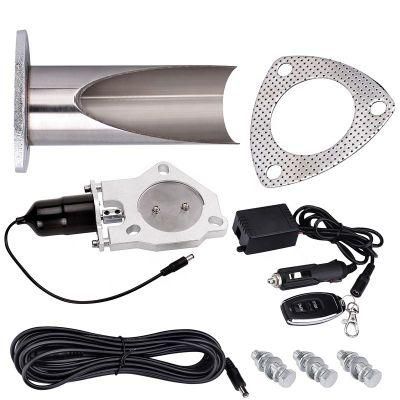 2.5 Inch Remote Control Electric Exhaust Cutout Valve Kit