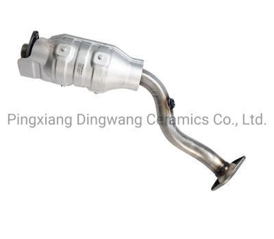 Fit Nissan Xtrail 2.5 Exhaust Second Part Catalytic Converter Ceramic Inside
