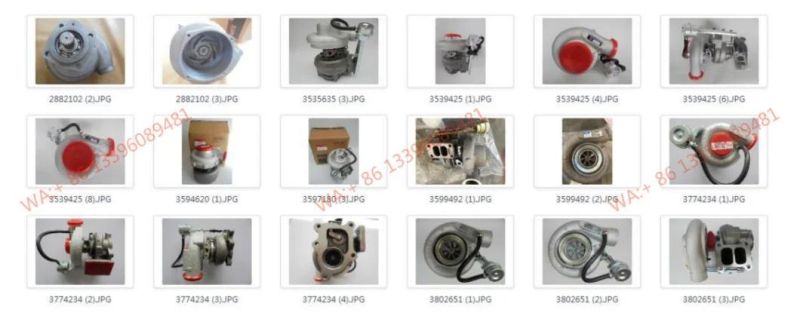 Dcec 6btam Marine Diesel Engine Parts Hx40m 3536620/3536621 Turbocharger