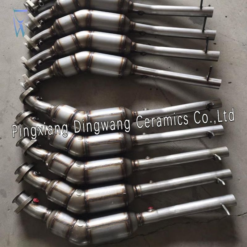 Auto Stainless Steel Catalytic Converter for Zotye T600 2.0t with Ceramic Catalyst