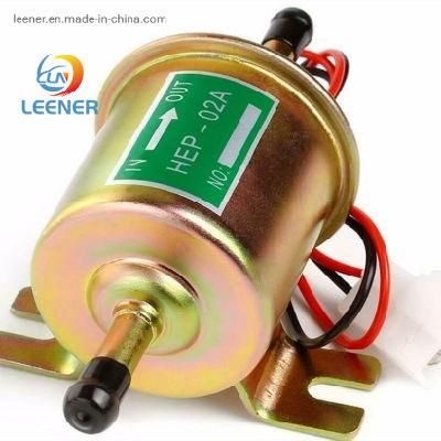 New Pressure 12V Universal Electric Fuel Pump Electric Fuel Pump for Hep02A Hep-02A Petrol Gas Diesel Car V03